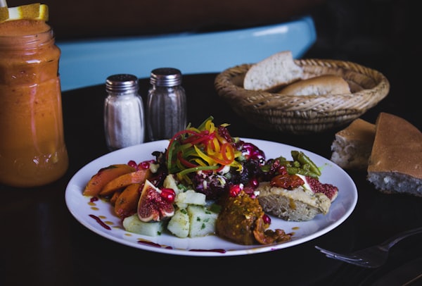 Mediterranean (cafeteria-style) dish