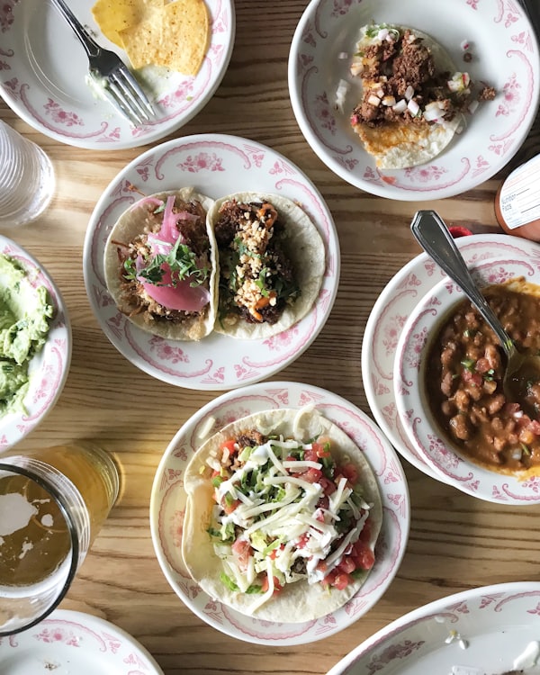 Contemporary Mexican tasting menu dish